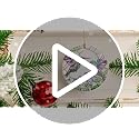 Hummingbird Christmas Ornament for Tree & Home Decor - Holiday Gift Idea - Variation of THIS listing