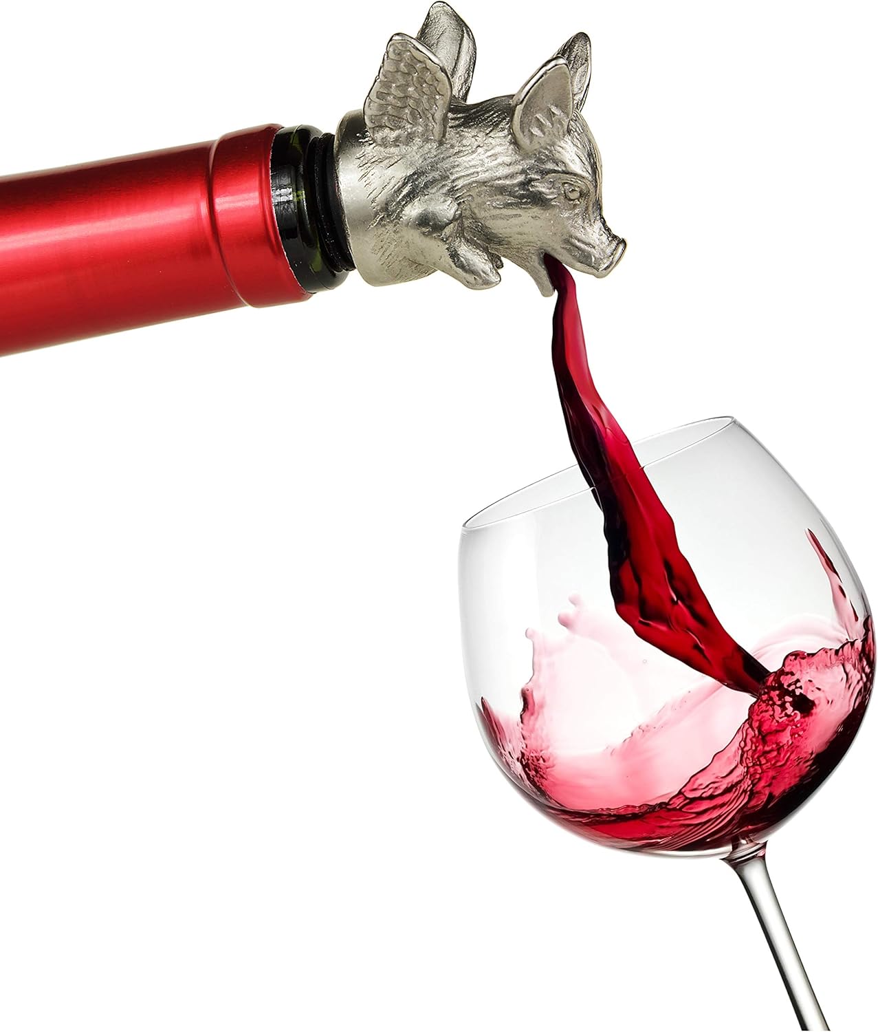 Stainless Steel Animal Wine Pourer Aerator - Fat Cat