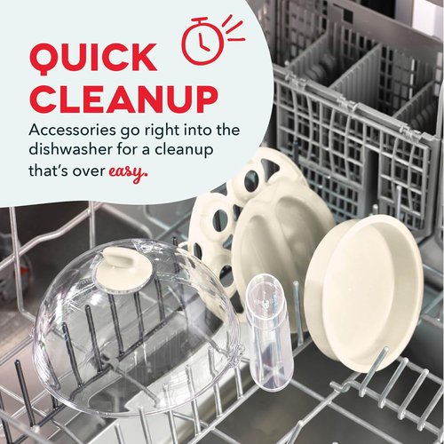 Dash Rapid Egg Cooker | Boiler, Poacher & Steamer - Holds 7 Eggs - Dishwasher Safe & BPA Free