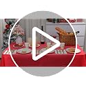 Red Plastic Tablecloth 3 Pack - Scalloped Waterproof Disposable Party Cover