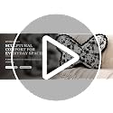 Brown Butterfly Pillow Chenille Lumbar Neck Support Cushion - Multi Posture Relief
