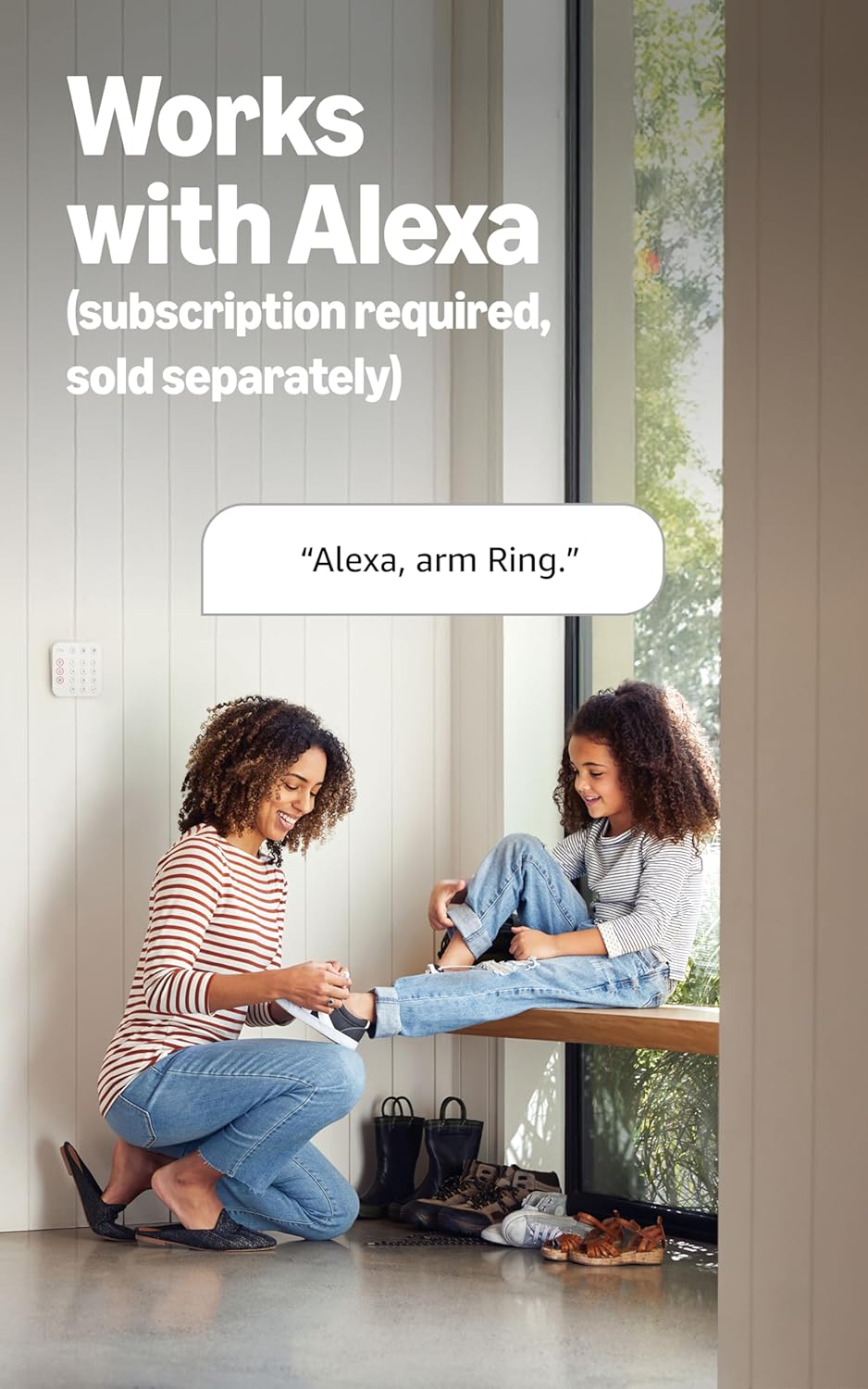 Ring Alarm 14-Piece Security System - Wireless Smart Home Setup with Mobile App Control & 24/7 Monitoring