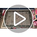 2x6 Scalloped Washable Rug Non Slip Hallway Kitchen Runner - Dark Brown