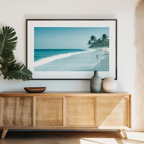 LaVie Home 30x40 Picture Frame - Classic Black Frame with HD Plexiglass for Vertical/Horizontal Display