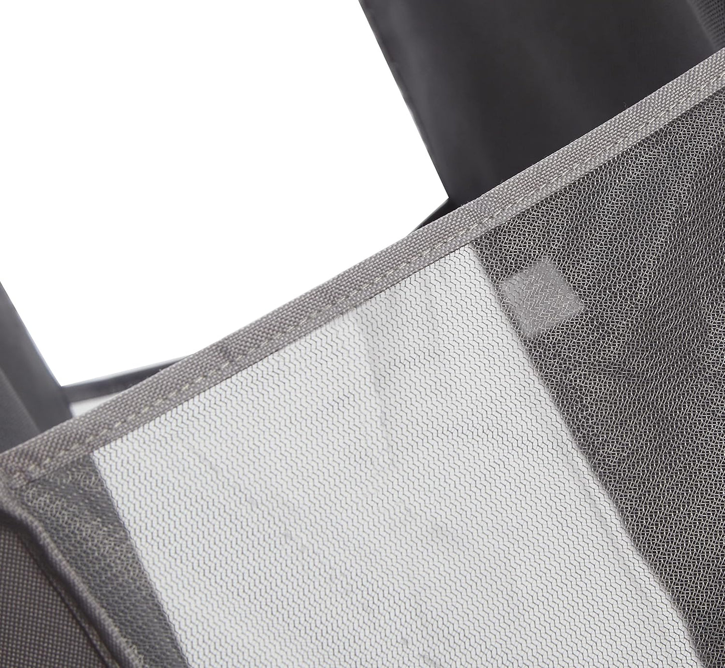 Storage Maniac 2-Pack Hanging Laundry Hamper - Slim Double Organizer with See-Through Mesh Bag | Grey