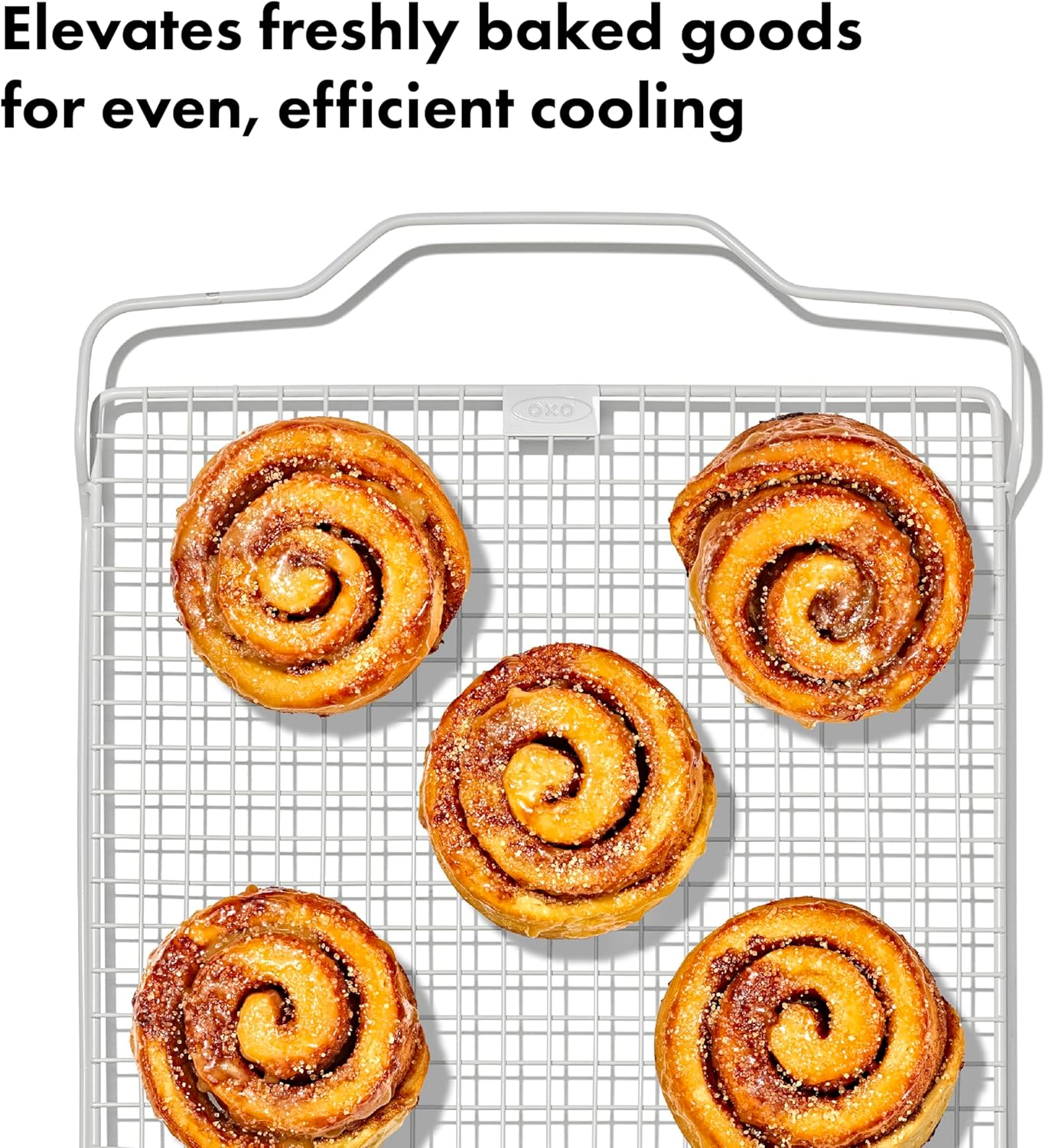 OXO Good Grips Non-Stick Pro Ceramic Coated Baking Rack - Versatile Cooling Rack for Perfect Baked Goods