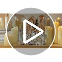 9-Piece Delft Blue Nativity Set Figurines Christmas Decor