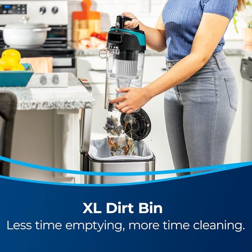 Bissell CleanView Rewind Vacuum - Bagless Design with Automatic Cord Rewind & Active Wand, Model 3534