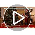 Christmas Velvet Ornaments Set with Bows - 30 Pieces Holiday Decorations