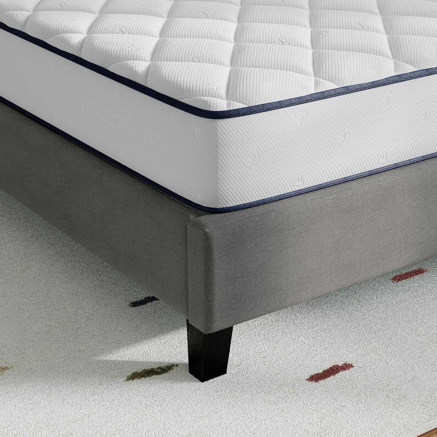 Novilla Twin Mattress - 6 Inch Foam & Spring Hybrid for Restful Sleep | Medium Firm, CertiPUR-US Certified