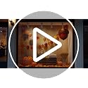 Fall Leaf Hanging Decor Kit - 10 Large Autumn Ceiling Decorations - Fall Leaf Variation