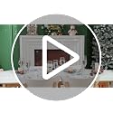 11 Inch Silver White Snowflake Christmas Plates Set of 10 - Winter Party Dinnerware