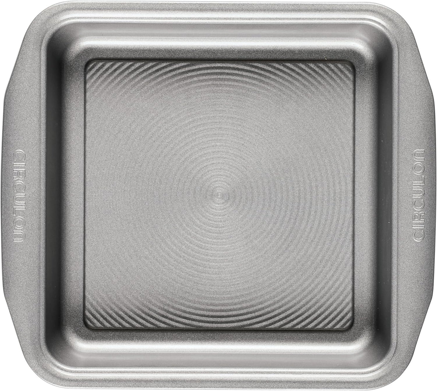 Circulon Nonstick Bakeware Square Cake Pan - 9 Inch, Durable Gray Design for Easy Baking