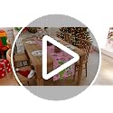 Pink Christmas Table Runner - Holiday Decor for Dining Table, 13x72 Inches