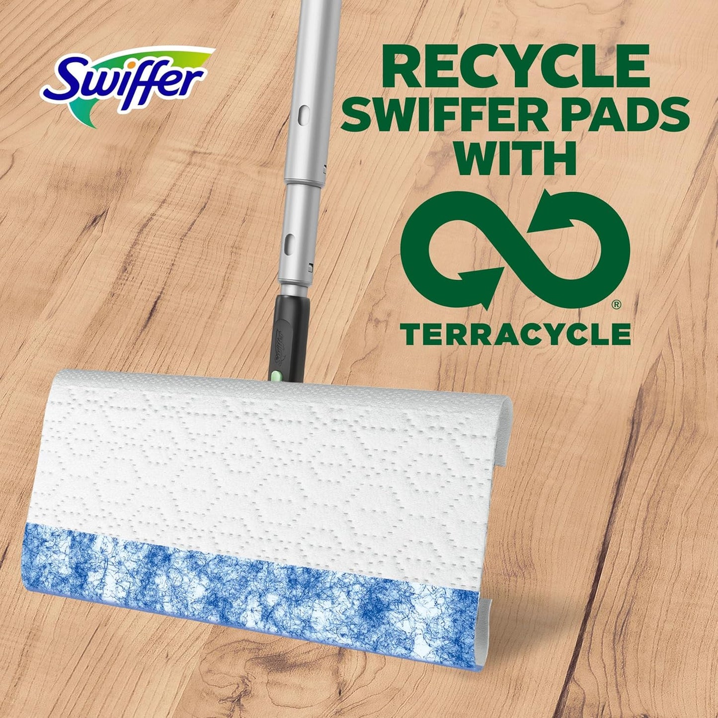 Swiffer Heavy Duty Mop Refills - Multi-Surface Cleaning Cloths with Gain & Unstopables Scents | 30 Count