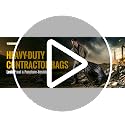 55 Gallon Heavy Duty Contractor Garbage Bags 2 Mil Thick - Black, 30 Count