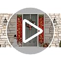 Large Christmas Door Banner Set - Merry Christmas Festive Holiday Decor for Indoor & Outdoor Porch Front Yard