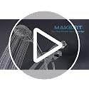 MakeFit Chrome Filtered Dual Shower Head with Handheld 2-in-1 Spa System - 10 Modes High Pressure Massage & Power Wash