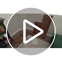 5-Tier Corner Bookshelf Black with Baffle - Space-Saving Wall Shelf