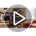 Christmas Felt Light Bulb Ornaments - Set of 20 with Hanging Lanyards