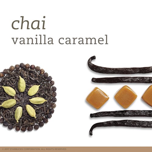 Tazo, Tea Vanilla Caramel Chai Filterbags, 20 Count
