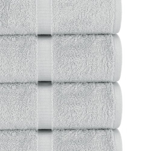 Chakir Turkish Linens, 100% Cotton Premium Quality Turkish Bath Sheets (35''x70'' Large Bath Sheet Towels - Silver Gray)