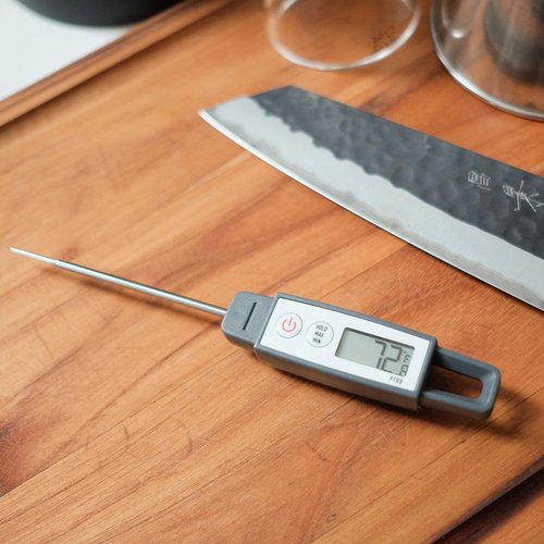 Lavatools PT09 Digital Thermometer - Super-Quick Cooking & Meat Probe, Splash Proof, 4.5" | °C/°F Toggle