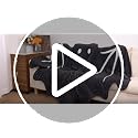 Halloween Bat Blanket Spooky Black Throw Blanket - 50x60 Inch, Gift for Women & Friends