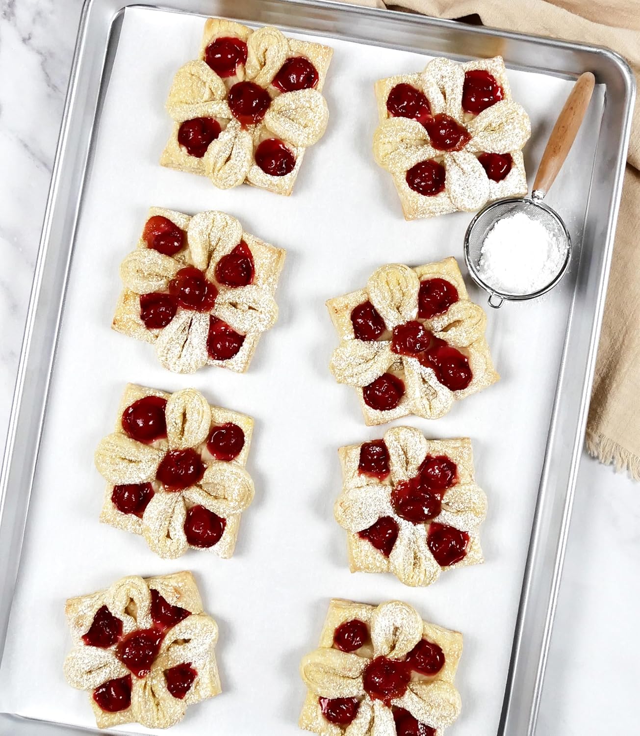 USA Pan Bakeware Extra Large Baking Sheet Pan - Traditional Aluminized Steel, Uncoated Design