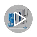 Disposable Toilet Brush System with 27 Refills and Holder - Easy Release