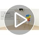 Gold Easel Stand for Sign - Heavy Duty, Adjustable & Assembly-Free Display