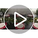 Green 9FT Artificial Norfolk Pine Garland with Lights - Pre-Lit Christmas Decor