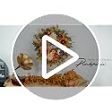 Fall Welcome Wreath - Vibrant Autumn Harvest Decor for Front Door