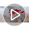 40 Pcs Dried Globe Amaranth Flowers - Red Floral Bouquet for DIY & Decor