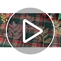Dark Blue Glitter Berries & Pine Needles Christmas Stems, 80 Pcs