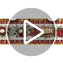 Christmas Table Runner 13x48 Inches Poinsettia Holiday Home Decor - Red