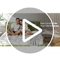 White Queen Mattress Topper Pillow Top 3 Inch Thick Shredded Memory Foam