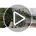36 Pcs Christmas Mini Ball Ornaments - Red, Green, Silver, 1 Inch