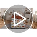 Fall Leaves Farmhouse Zipper Bedding Set for Kids - Twin, 3-Piece