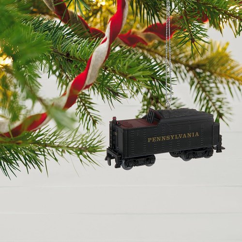 Hallmark Keepsake Christmas Ornament 2023 - Lionel Pennsylvania K4 Tender Metal Train Gift