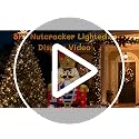 5FT Lighted Nutcracker Scepter Decor - Wine Red Outdoor Christmas Ornament