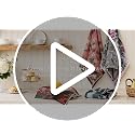 Botanical Cotton Kitchen Towels - Set of 2, Quick Dry & Highly Absorbent