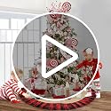 48 Inch Buffalo Plaid Burlap Tree Skirt with Ruffle - Rustic Farmhouse Christmas Decor