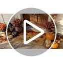 Fall Welcome Door Mat 17x30 Inches Non Slip Outdoor Indoor - Maple Leaves Variation