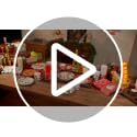 Snowflake Disposable Dinnerware Set for 50 Guests - Plates, Napkins, Cups & Cutlery