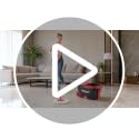Spin Mop and Bucket Set with 6 Microfiber Pads - Dark Grey