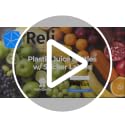 Reli 16oz Plastic Juice Bottles with Caps & Labels - Pack of 24