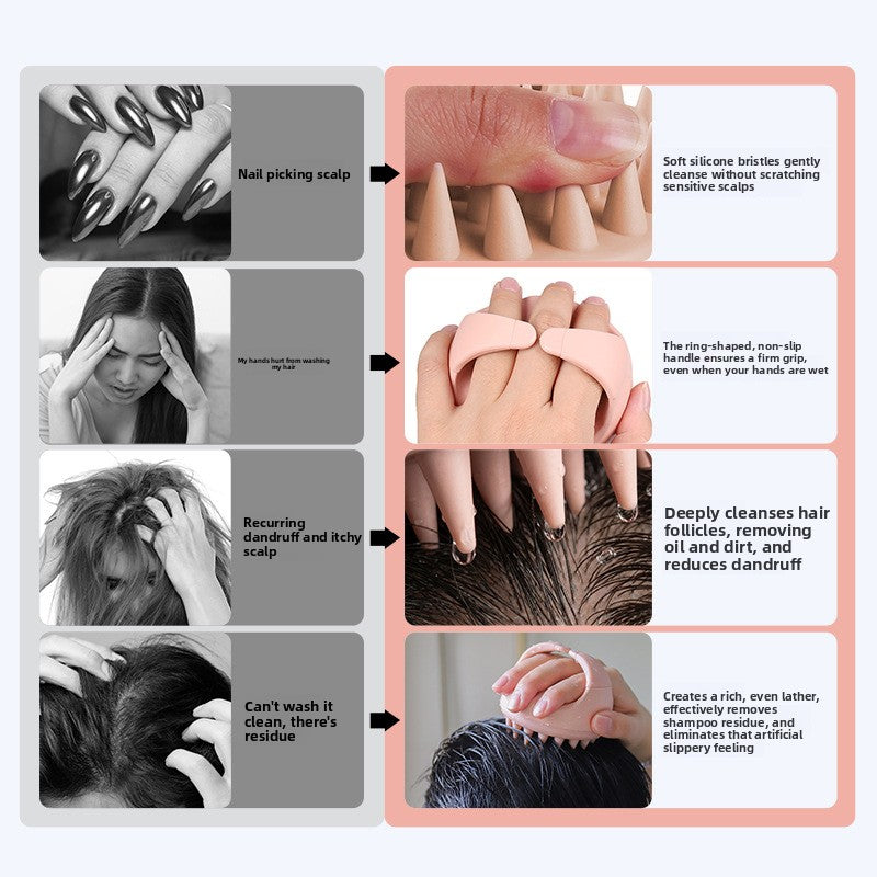 Silicone Scalp Massage Brush