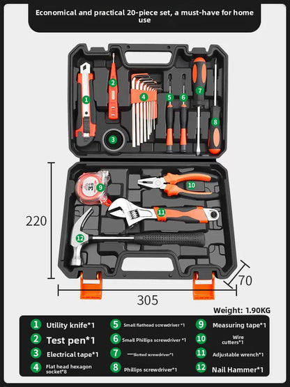 Daily household toolbox set