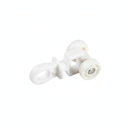 20 Pack Curtain Track Rollers - Replacement Gliders for Standard Curtains